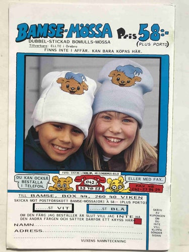 Bamse - 1992:10 VF med pren.kupong