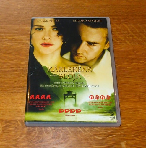 Kärlekens slöja (2006) - DVD - SVENSK TEXT - Naomi Watts - Edward Norton