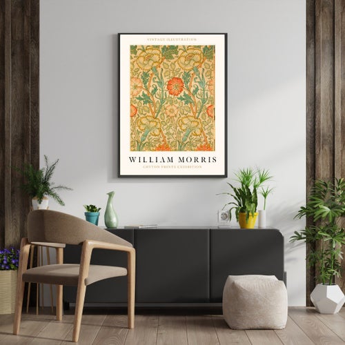 William Morris Classic Home Decor Poster – Vintage