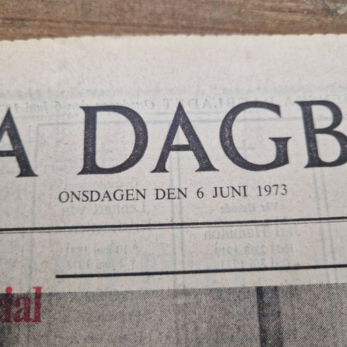 Svenska Dagbladet 6 juni 1973