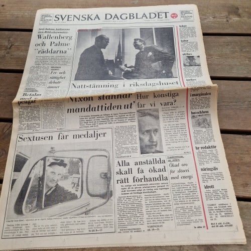 Svenska Dagbladet 6 juni 1973