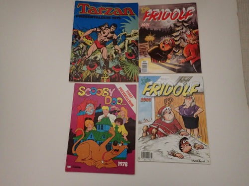 91:an Karlsson, Lilla Fridolf, Scooby Doo, Tarzan!, Agust! 9st Album!