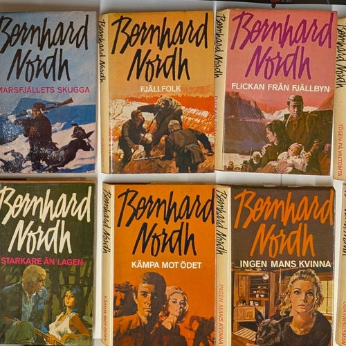 Bernhard Nordh *KOMPLETT* Den Bruna Serien 1970