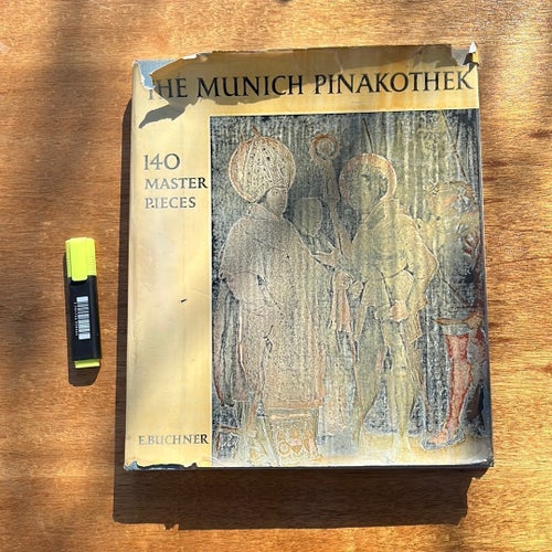 Münchens Pinakothek av E. Buchner, utgiven 1962