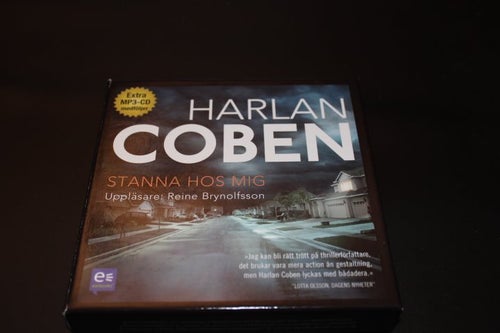 CD-bok: Stanna hos mig - Harlan Coben