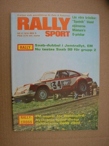 Rallysport / Rally Sport 1974 nr.6