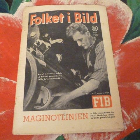 FOLKET I BILD, NR 11 - 1939, TIDNING