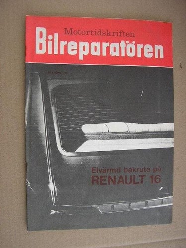 Motortidskriften BILREPARATÖREN 1968 Nr. 3