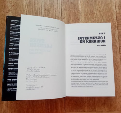 Millennium - Luftslottet som Sprängdes (Stieg Larsson - Norstedts) Bok