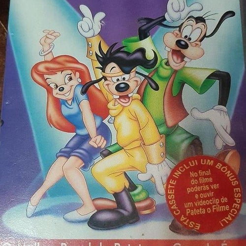 Walt Disney film goofy VHS PAL
