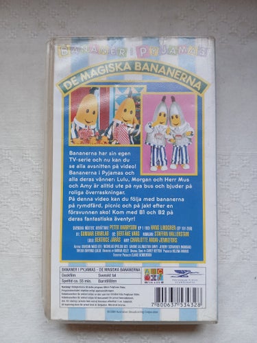 VHS - Bananer i Pyjamas: De magiska bananerna