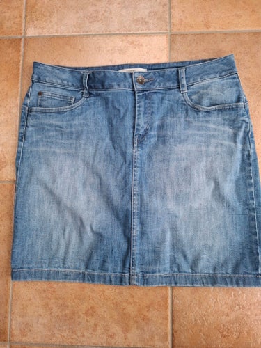 Esprit Denim blå kjol, storlek 31