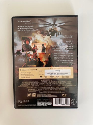 I sanningens namn (DVD) Denzel Washington och Meg Ryan. Svensk utgåva.