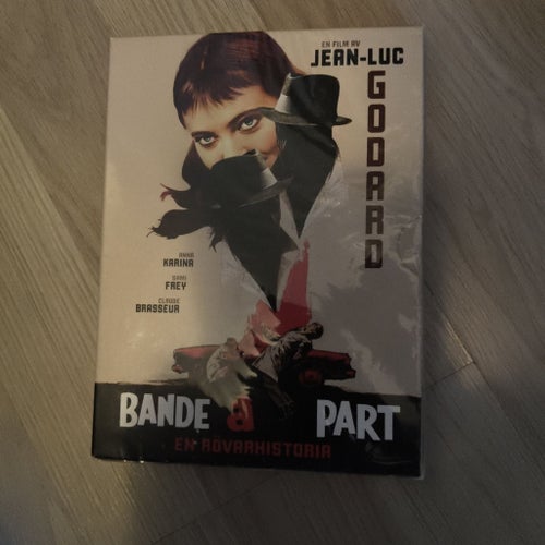 Bande à part (Band of Outsiders) inplastad DVD