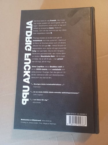 Aldrig Fucka Upp - Jens Lapidus