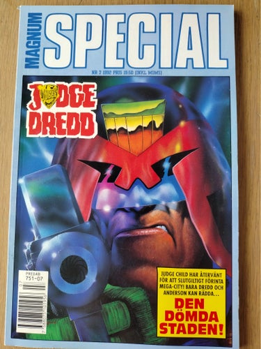 Magnum Special Judge Dredd, 1992