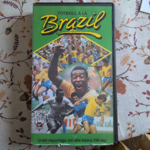 Fotboll á la Brazil VHS (RARE)