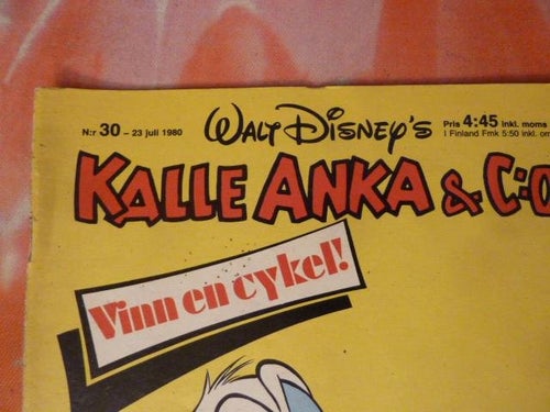 KALLE ANKA & CO, NR 30, 1980, TIDNING