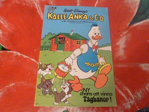 KALLE ANKA & CO, NR 38 - 1973, TIDNING
