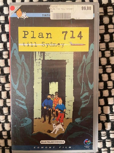 Tintin plan 714 till Sydney - VHS