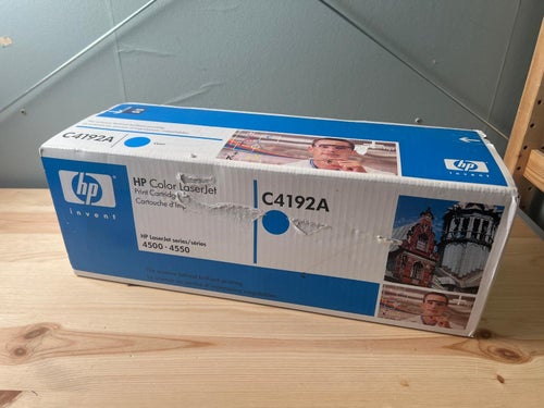 Original Tonerkassett/Bläckpatron - HP C4192A Cyan