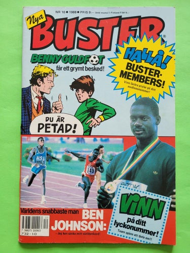 Buster nr 10 från 1988