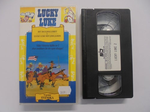 Lucky Luke 2 - Det 20:E Kavalleriet / Lucky Luke mot Joss Jamon - VHS