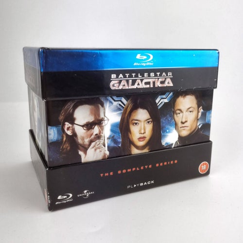 Battlestar Galactica - The Complete Series - Säsong 1-4 + Miniserien - Blu-ray