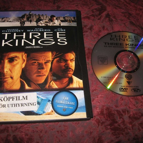 THREE KINGS (GEORGE CLOONEY,MARK WAHLBERG,ICE CUBE) DVD