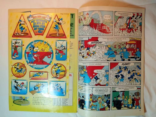 Kalle Anka nr 32 1992 - Bilaga: OS - Klistermärke