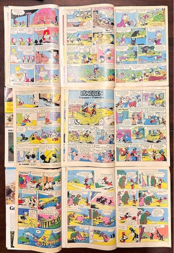 Kalle Anka & C:o, Walt Disney's, 1971-81, 9 st.