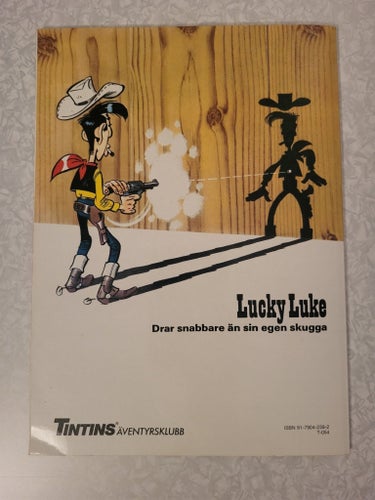 Lucky Lukes Äventyr - Oljeligan / 1988 / Mycket gott skick
