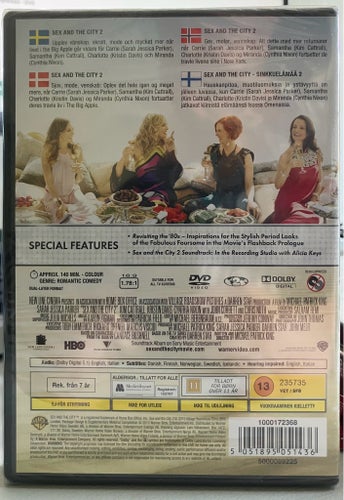 Sex and the City 2 - Inplastad - DVD