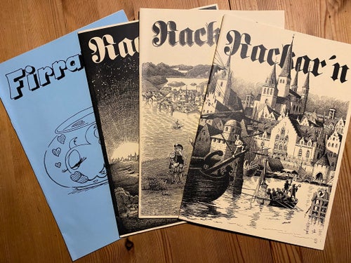 Rackar'n och Firran av Ulf Persson (Serier om Gotland/Visby, 2005-2008)
