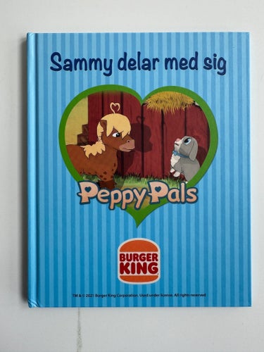 BOK PEPPY PALS: Sammy delar med sig - Många auktioner finns
