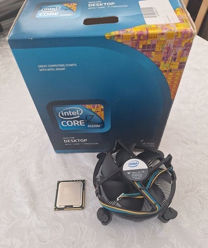 Intel I7-950 - Med Helt Ny Intel CPU Fläkt