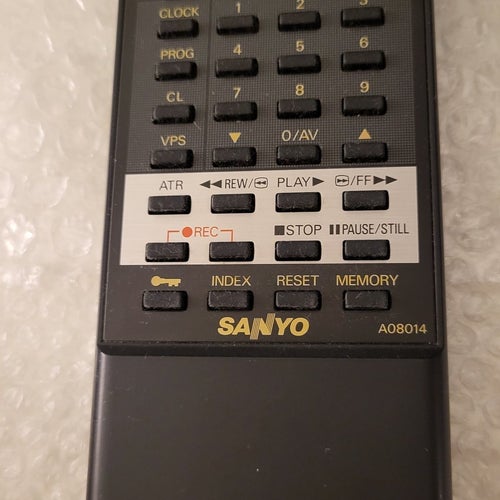 SANYO ny vintage fjärrkontroll