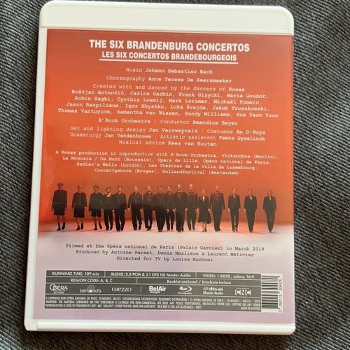 The Six Brandenburg Concertos - Rosas - Blu-ray