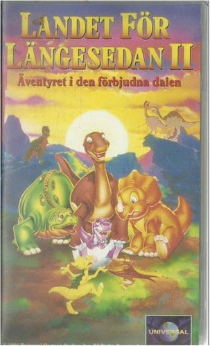 LILLEFOT -ÄVENTYRET I DEN FÖRBJUDNA DALEN (VHS-SVENSKT )