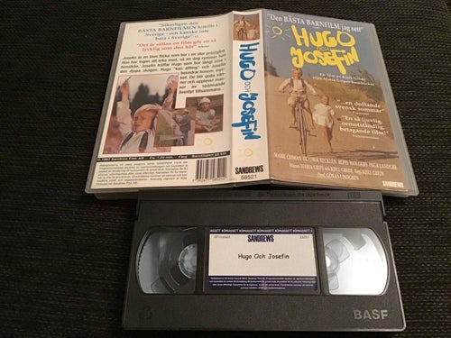 HUGO OCH JOSEFIN VHS SVENSK FILM BEPPE WOLGERS,INGA LANDGRE,MARIE ÖHMAN,BECKLEN