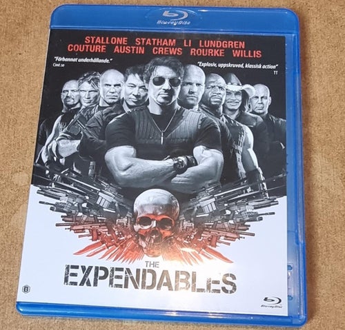 Blu ray Expendables 1 Svensk text!