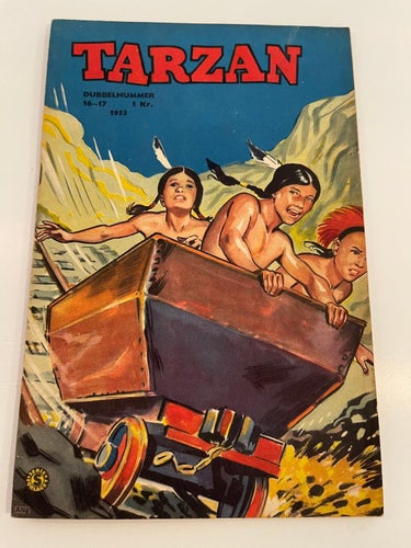 * TARZAN NR 16-17 ( dubbelnummer ) - 1953 *