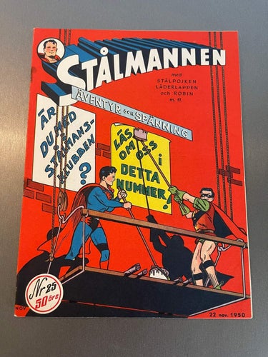 * Stålmannen , Nr 25  - 1950 *