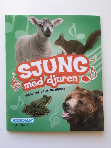 SJUNG med djuren - KÄRNAN - lite större än en pixi bok