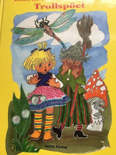 Lilla Linda och Häxan Hulda Trollspöet Av Anna Adelheim