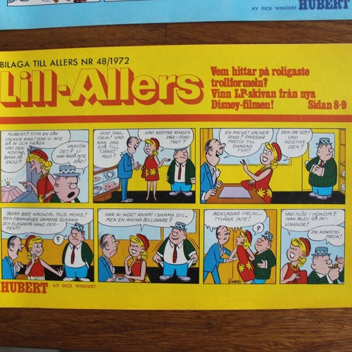 Lill-Allers bilagan veckotidning 1972 nr 48
