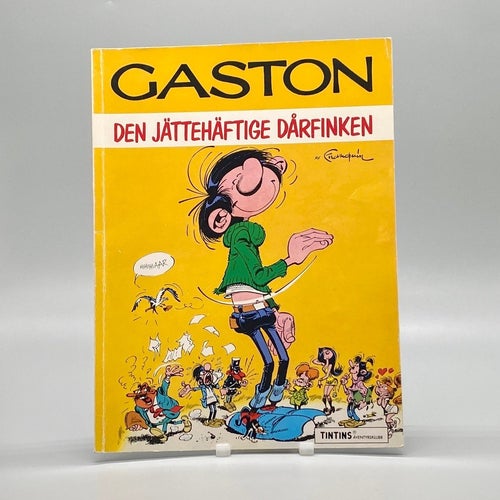 Gaston - Den jättehäftige dårfinken av Franquin