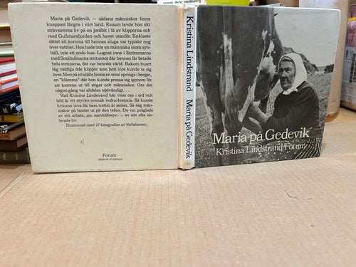 Maria på Gedevik av Kristina Lindstrand, bok, Very Good plus, SM