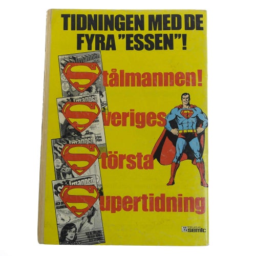 Stålpojken - 1978 - NR 6 - Tonårsgänget : Kampen mot Dr Ljus
