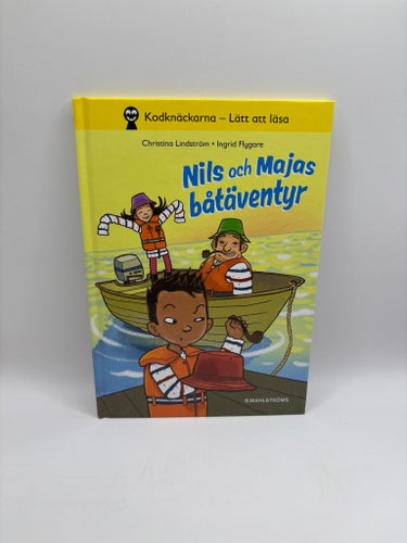 Nils och Majas båtäventyr – Kodknäckarna Lätt att läsa